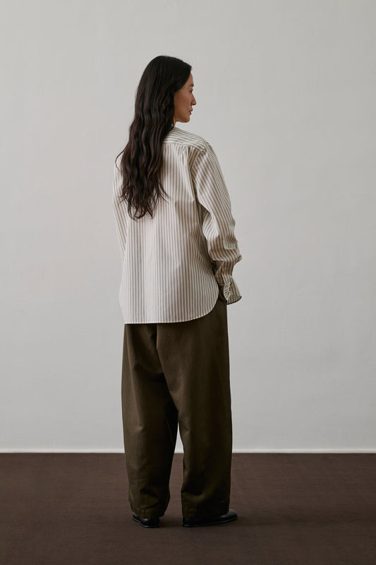 Pantalon Vernon - Kaki - Lin - Femme