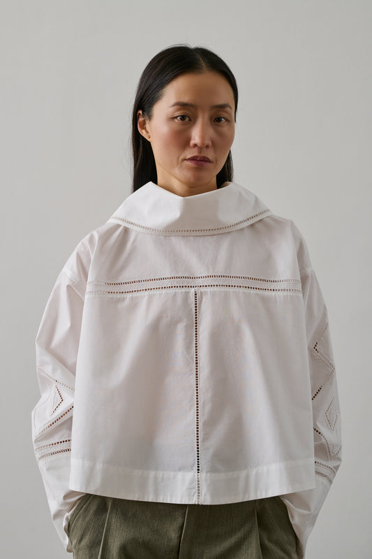 Chemise Guillemette - Blanc - Coton - Femme