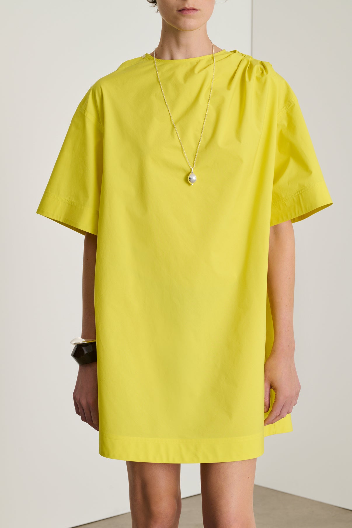 Robe Delight - Jaune Citron - Coton - Femme vue 3