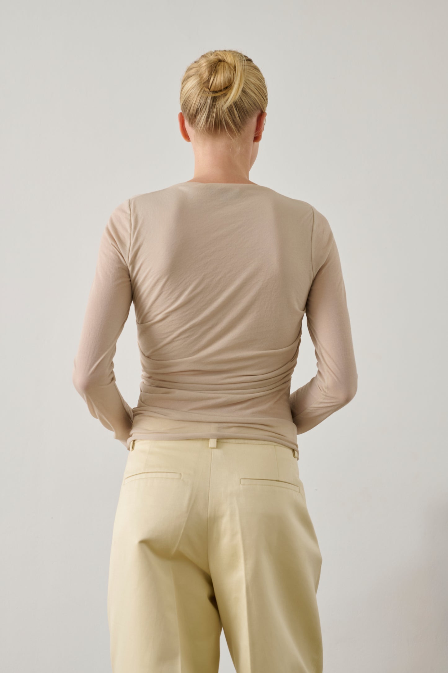 Tee-Shirt Gaia - Mastic - Coton - Femme