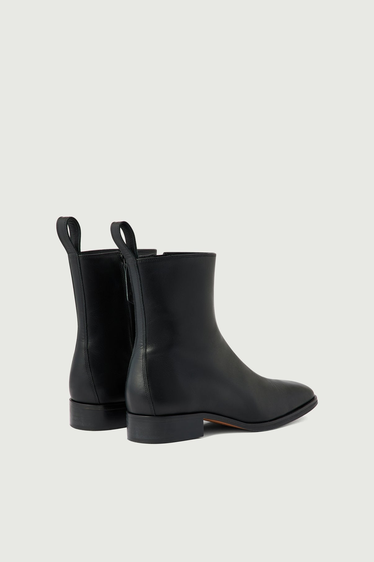 Bottines West - Noir - Cuir - Femme vue 3